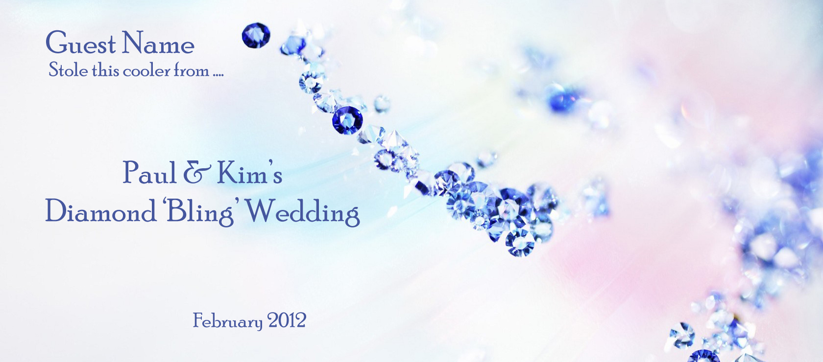 Diamond Sparkle Theme Wedding