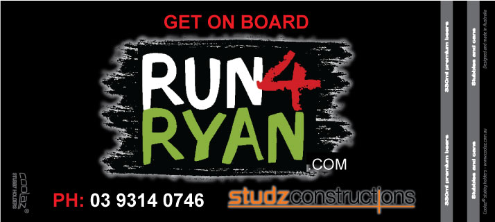 Run4Ryan Charity Stubby Holder