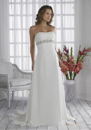 SHEATH Style bridal gown